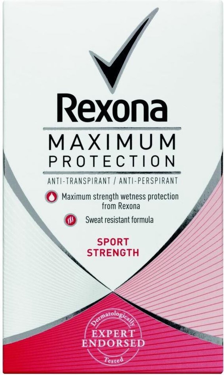 Rexona Women Maximum Protection Sport Strength Deodorant Stick 45ml