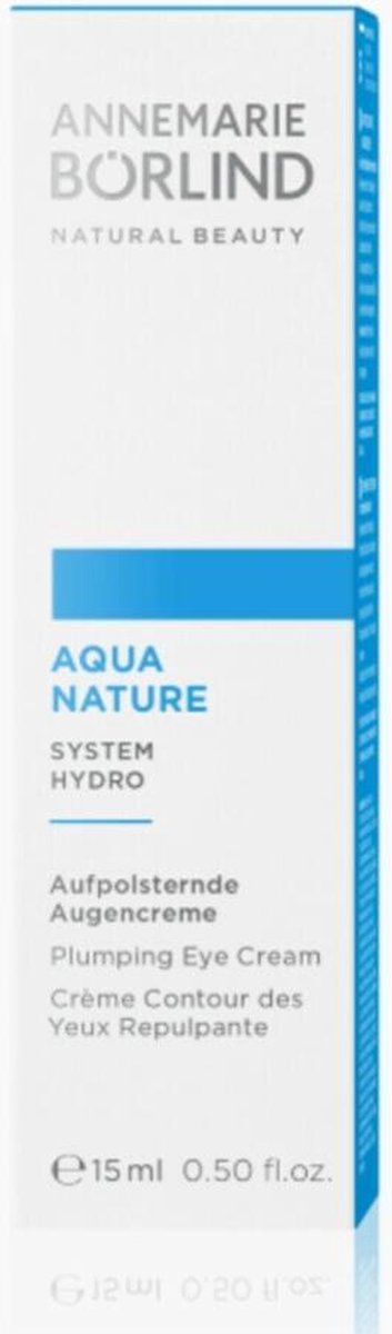 Annemarie Börlind Borlind Aquanature Oogverzorging Met Hyaluron 15 Ml 15
