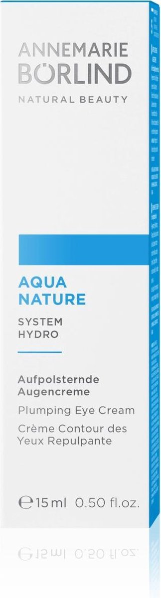 Annemarie Börlind Borlind Aquanature Oogverzorging Met Hyaluron 15 Ml 15
