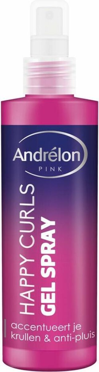 Andrelon Gelspray Pink Happy Curls 200ml