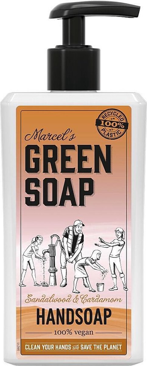 Marcel Green Soap Handzeep Sandelhout en Kardemom 500ml