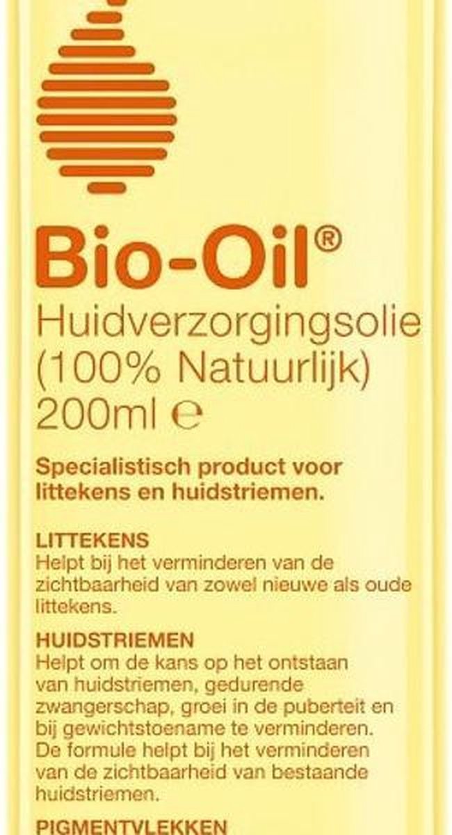 Huidverzorgingsolie 100 Natuurlijk 200ml
