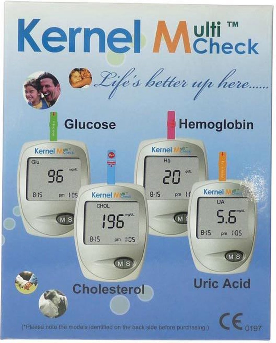 Multicheck Kernel Glucose Cholesterol Meter
