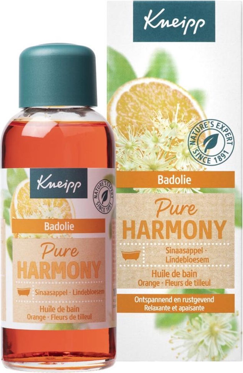 Kneipp Badolie Lindebloesem 100ml - Oranje