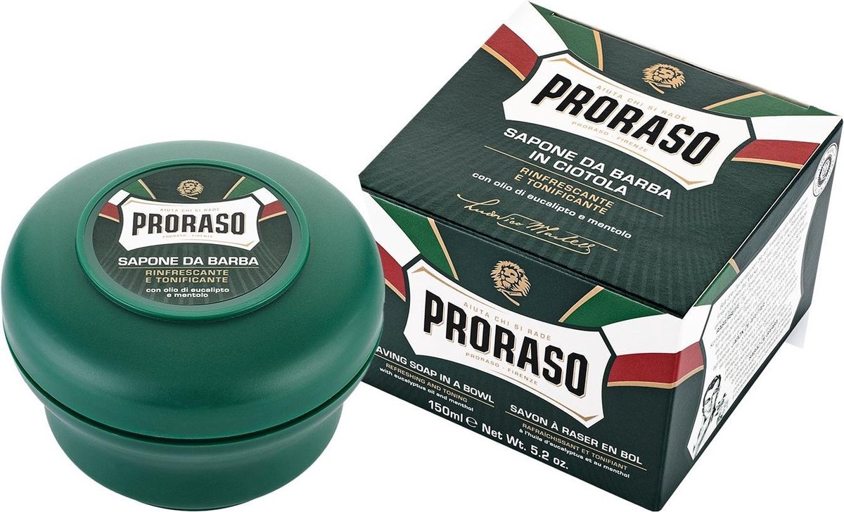 Proraso 150ml Scheerzeep Eucalyptys Menthol Bestekoop