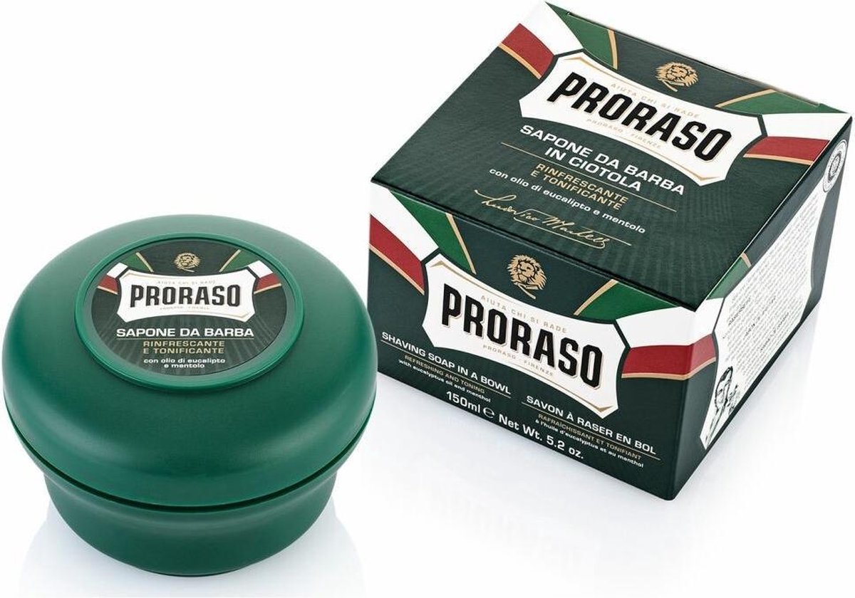 Proraso 150ml Scheerzeep Eucalyptys Menthol Bestekoop