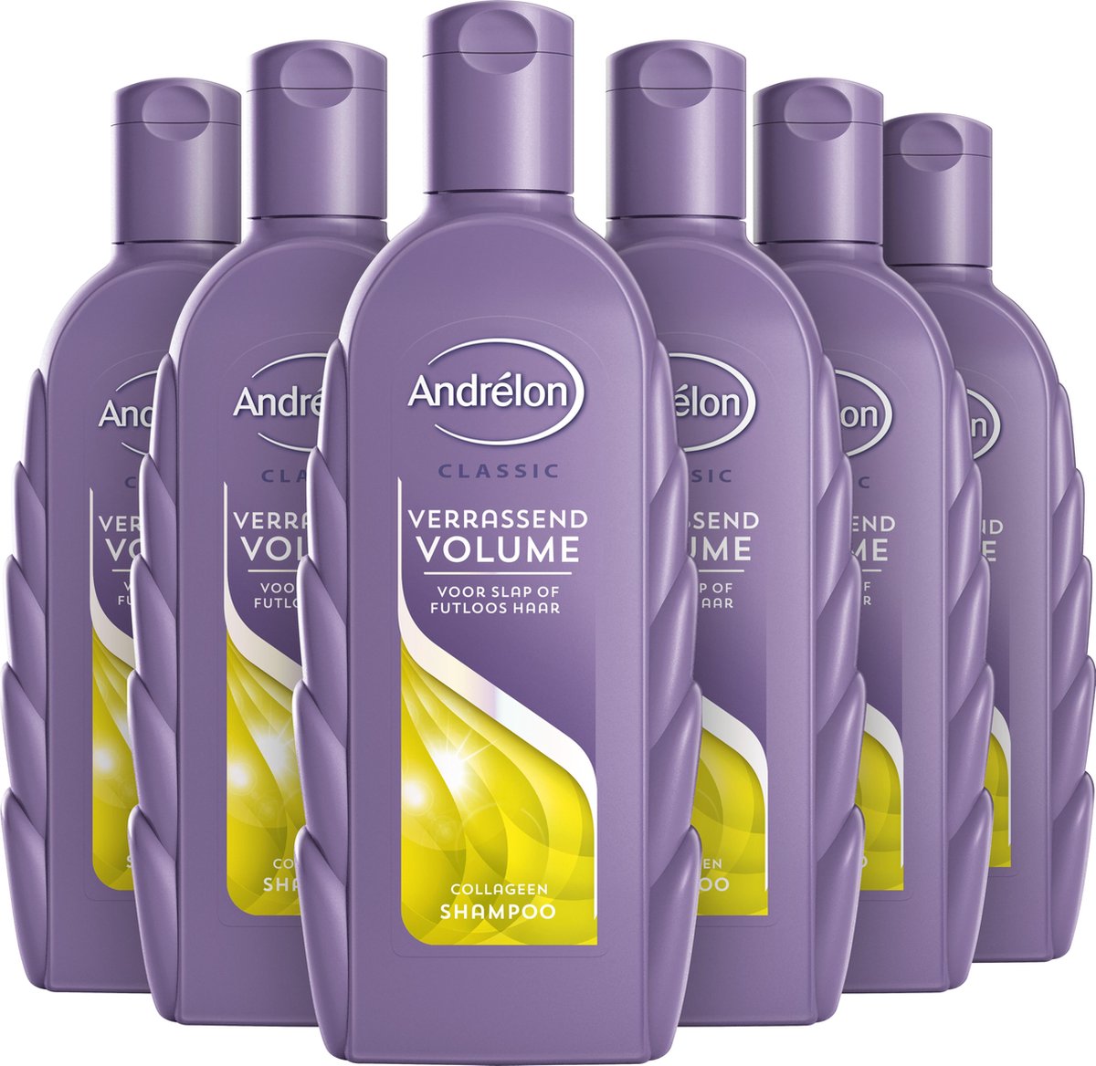 Andrelon Shampoo Verrassend Volume Voordeelverpakking 6x300ml