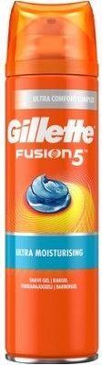 Gillette 200ml Fusion5 Scheergel Ultra Moisturising