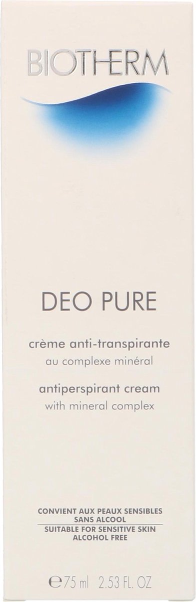 Biotherm Deodorant Pure Crme Tube 75ml