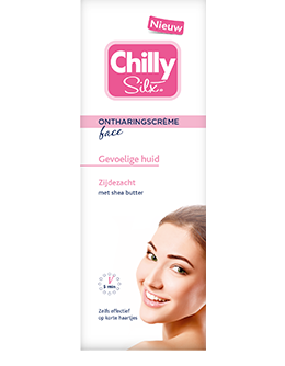 Chilly 50ml Silx Ontharingscreme Face Gevoelige Huid