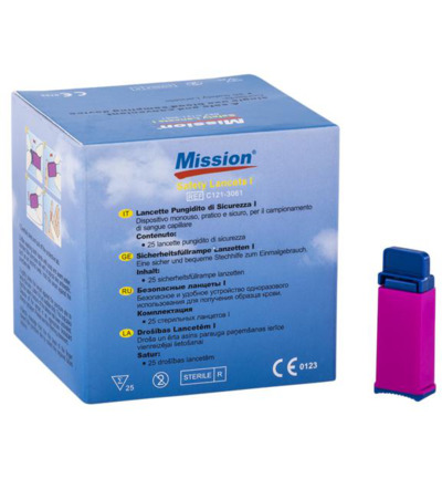 Mission 3-in-1 Mission Plus Cholesterolmeter 3-in-1 Lancet