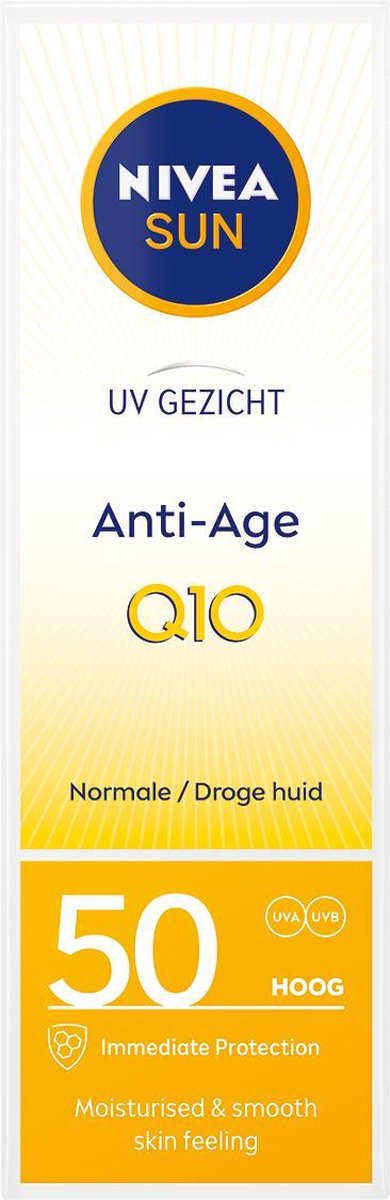 Nivea Sun Anti Age Gezichtszonnecreme Factorspf50