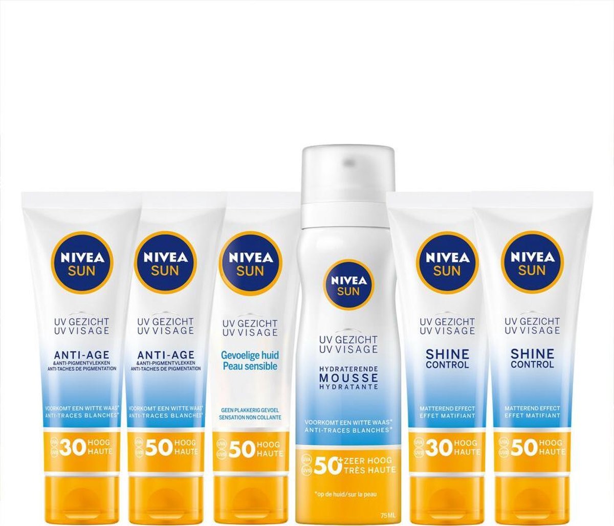Nivea Sun Anti Age Gezichtszonnecreme Factorspf50