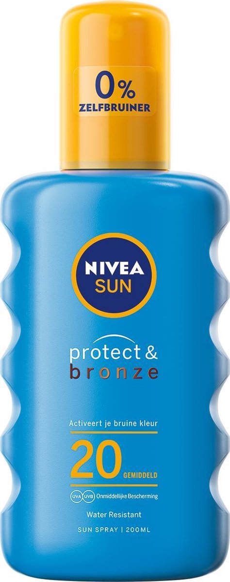 Nivea Sun Protect en Bronze Zonnespray SPF20