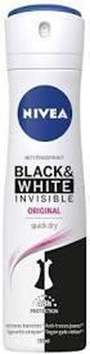 Nivea Deodorant Spray Black en White Original 150ml