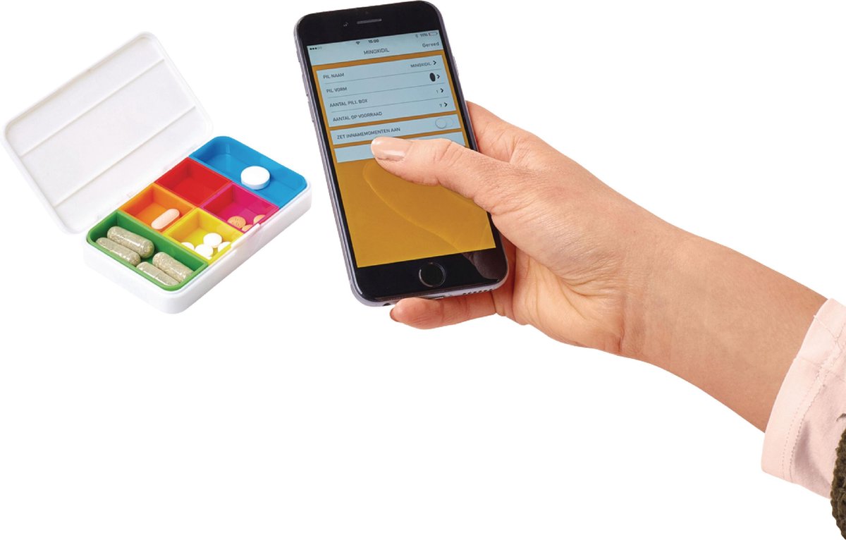 Vitility Health And Fitness Smart Pillendoosje - Wit