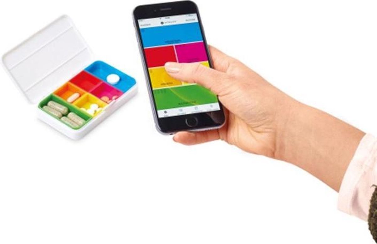 Vitility Health And Fitness Smart Pillendoosje - Wit