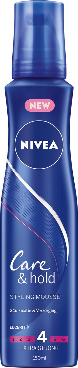 Nivea Care en Hold Styling Mousse 4 Extra Strong 150ml