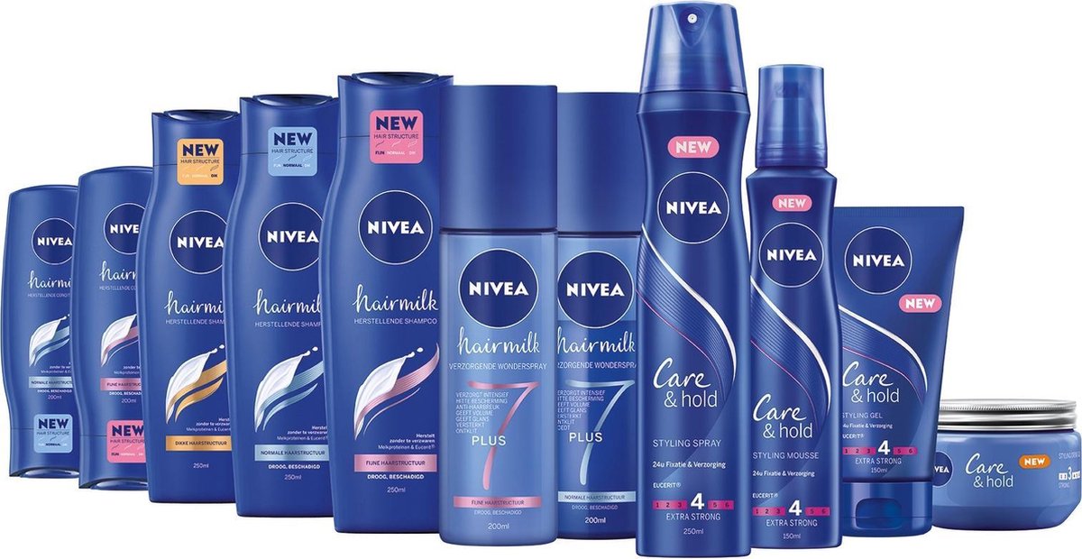 Nivea Care en Hold Styling Mousse 4 Extra Strong 150ml