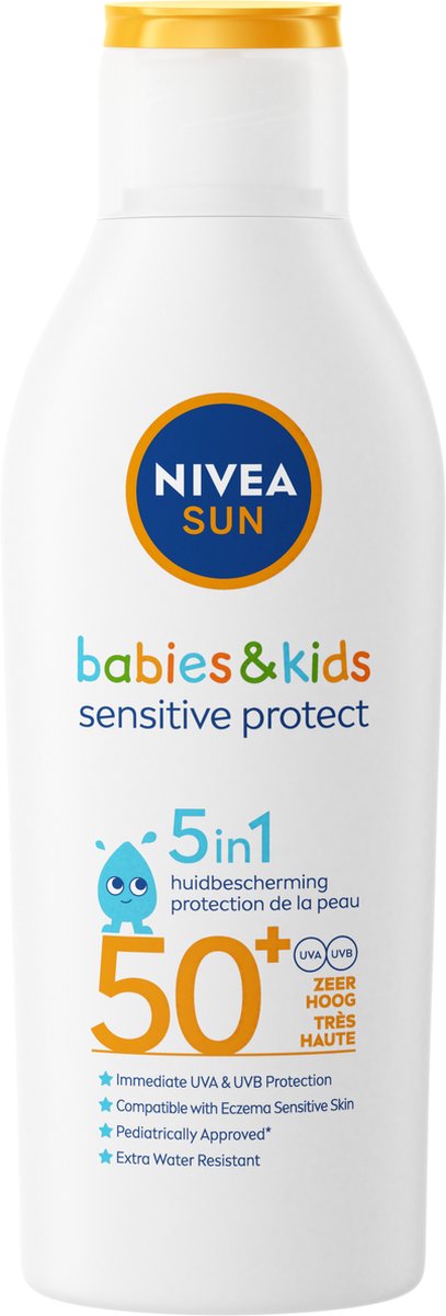 Nivea Sun Kids Protect Sensitive Lotion Factorspf50
