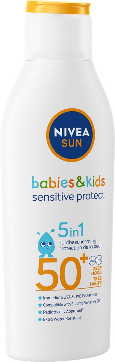 Nivea Sun Kids Protect Sensitive Lotion Factorspf50