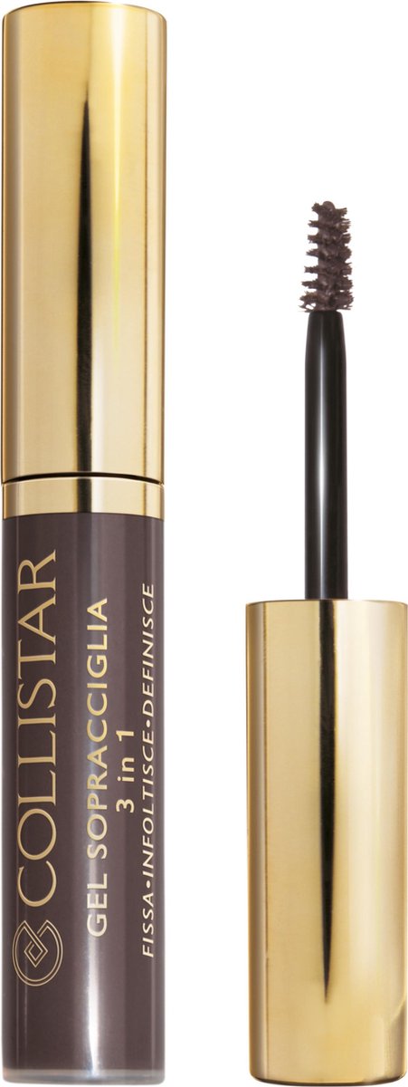 Collistar Silvana Brunette Perfect Eyebrow Kit Wenkbrauwgel 4ml - Marrón