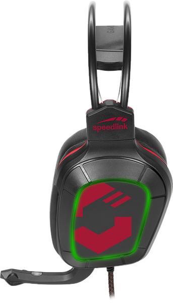 Speedlink Draze Gaming Headset -/Rood - PC - Zwart