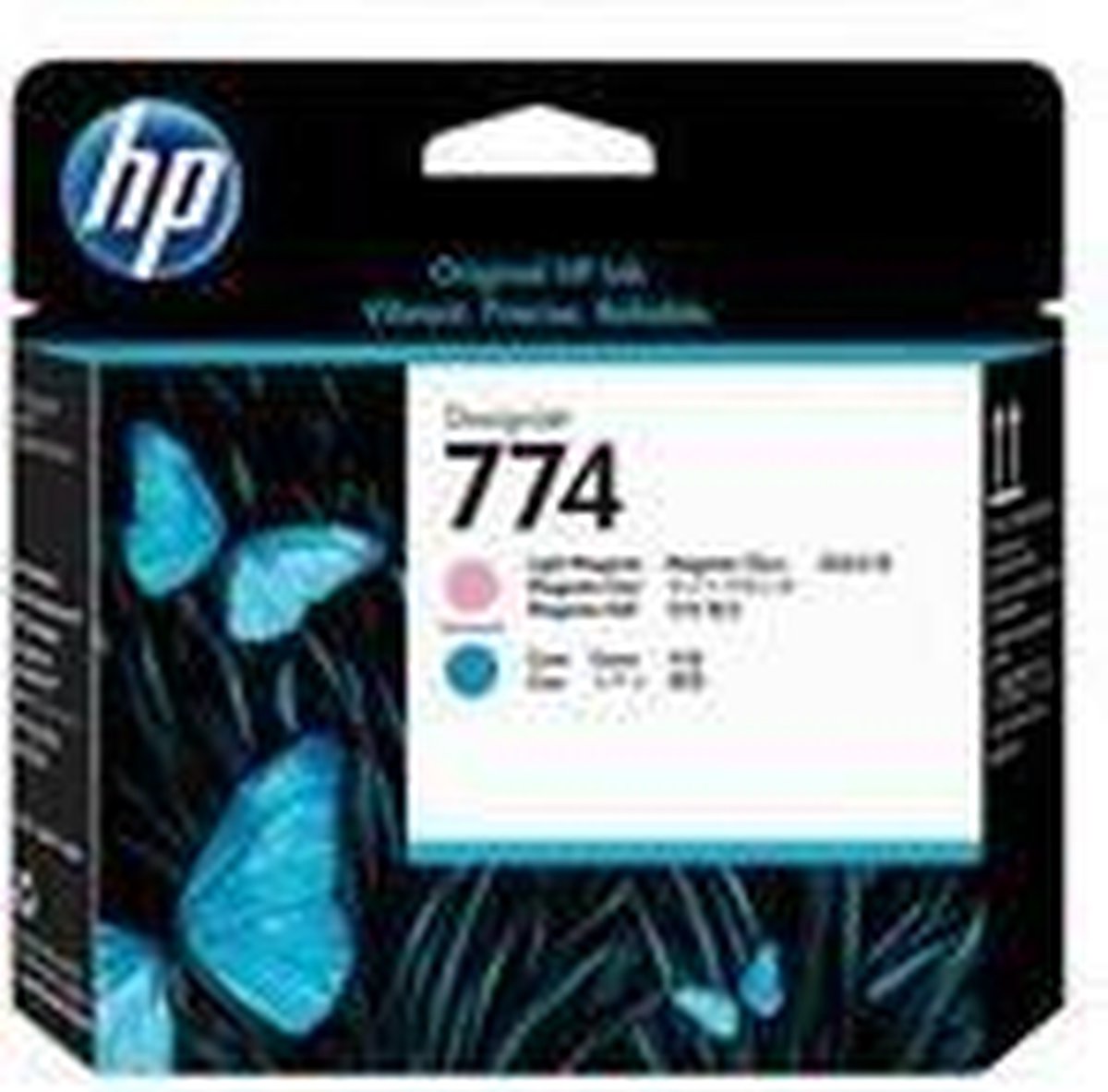 HP 774 Origineel Cyaan, Lichtmagenta