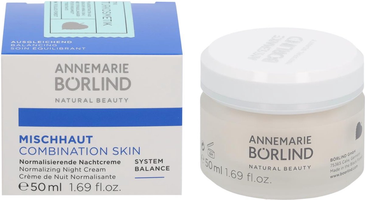 Annemarie Börlind Combination Skin Nachtverzorging 50ml