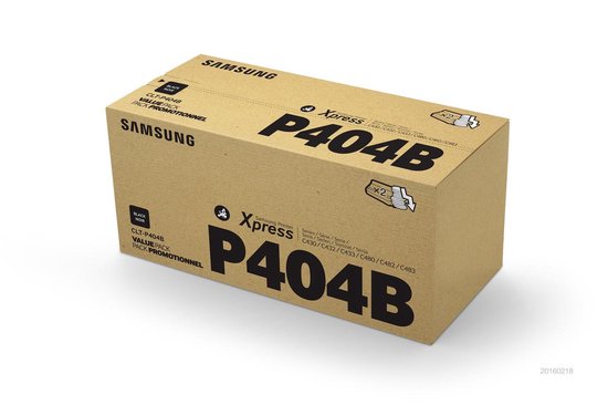 Samsung CLT-P404B Origineel 2 stuk(s) - Zwart