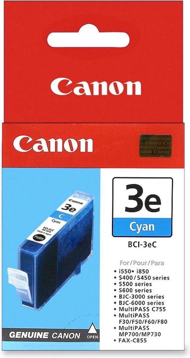 Canon BCI-3EC - Inktcartridge / Cyaan