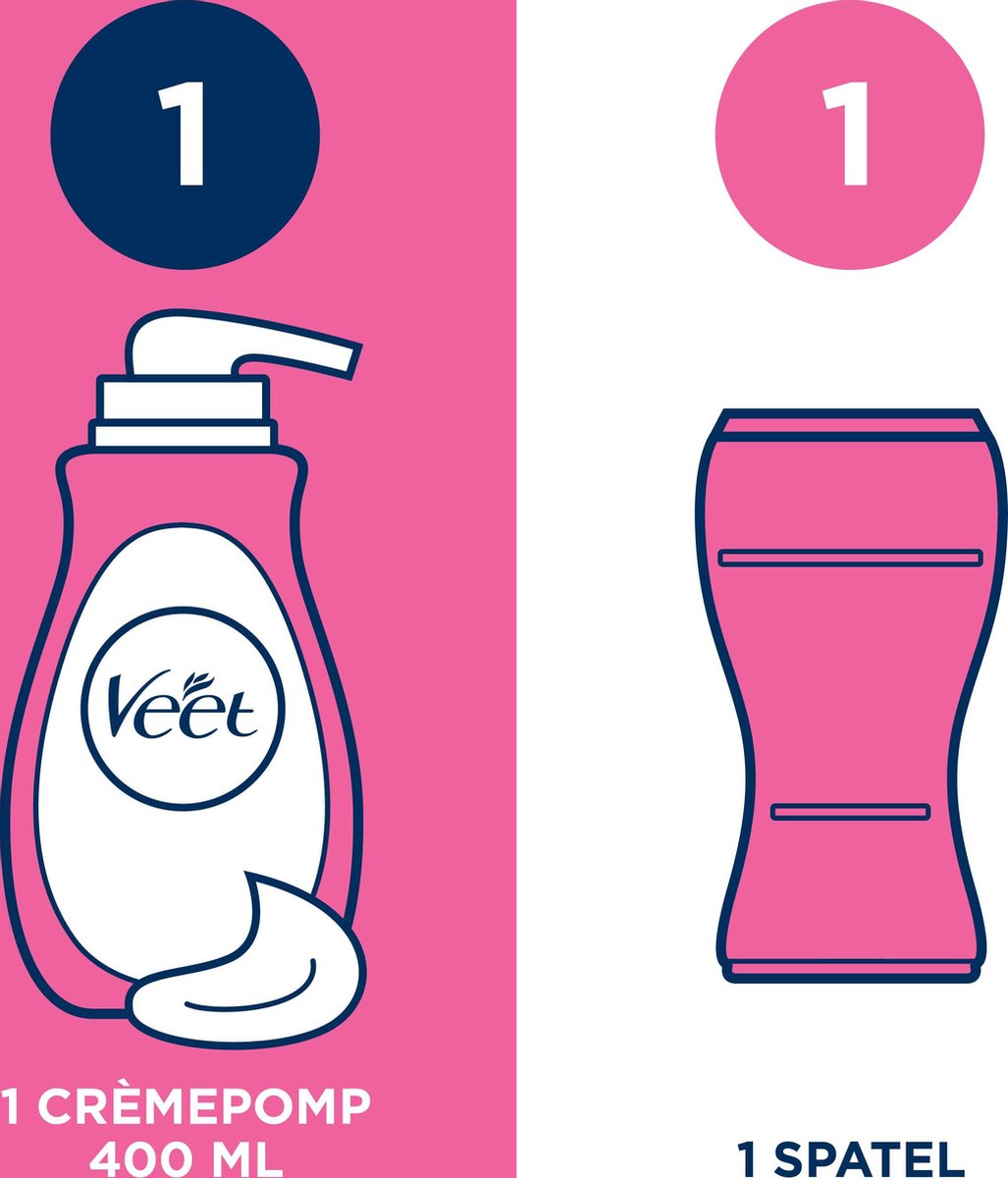 Veet 400ml Ontharingscreme Pomp Gevoelige Huid Bestekoop