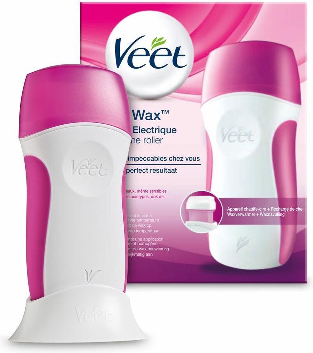 Veet 1stuk Easy Wax Starterkit - Roze
