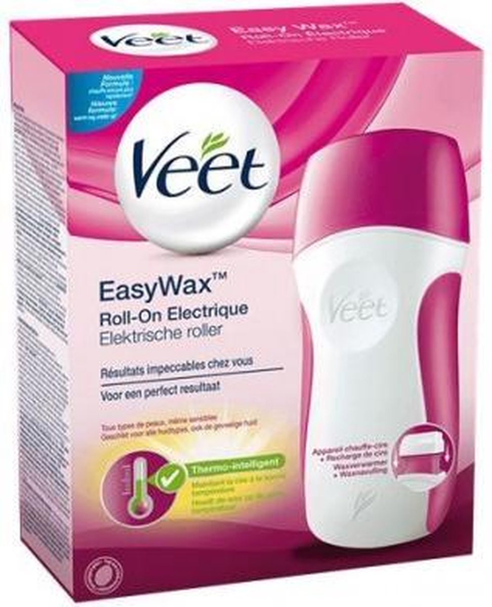 Veet 1stuk Easy Wax Starterkit - Roze