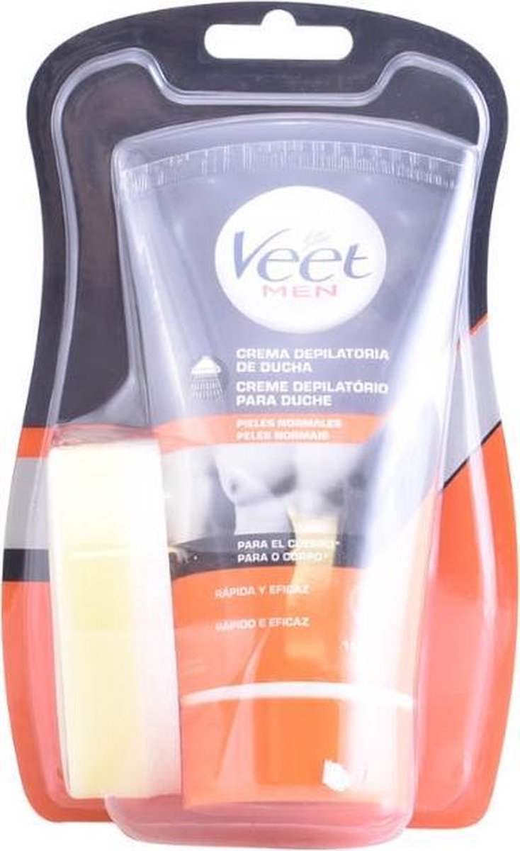 Veet 150ml For Men Ontharingscreme Onder De Douche Sensitive