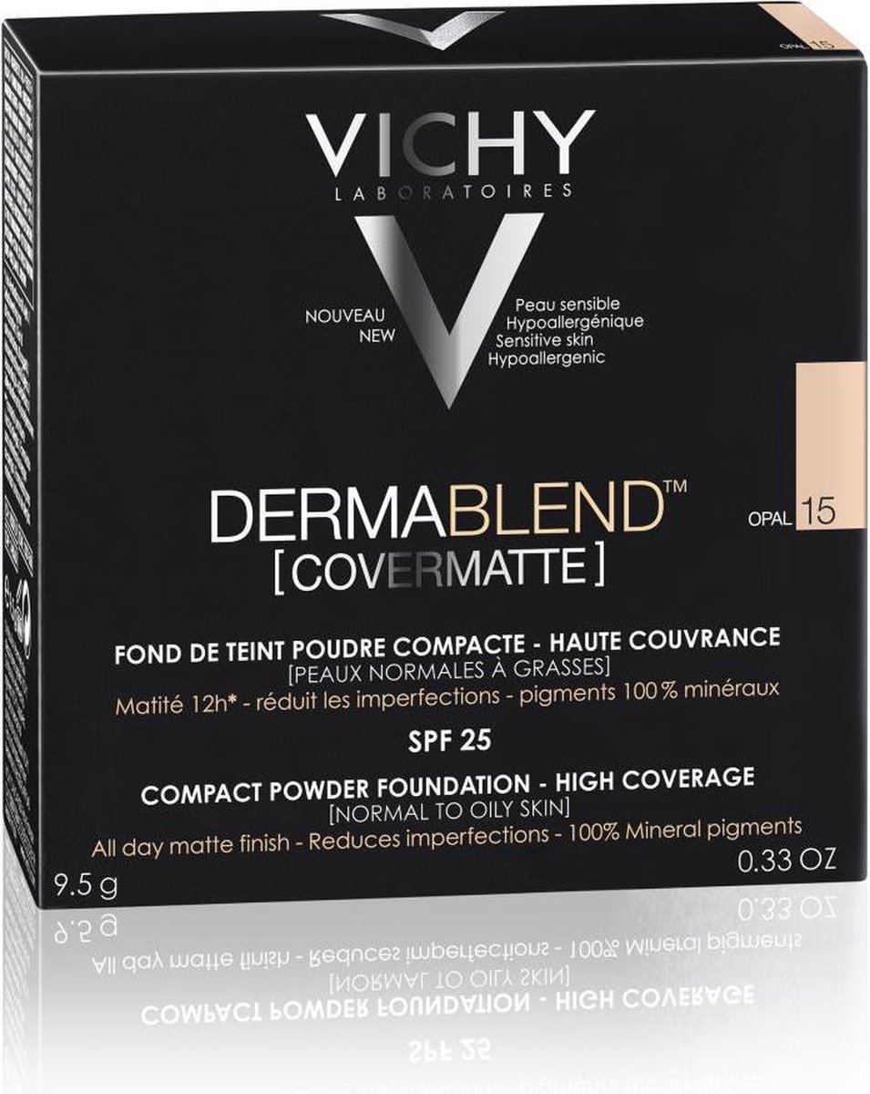 Vichy Dermablend Covermatte Powder Foundation 15 Opal