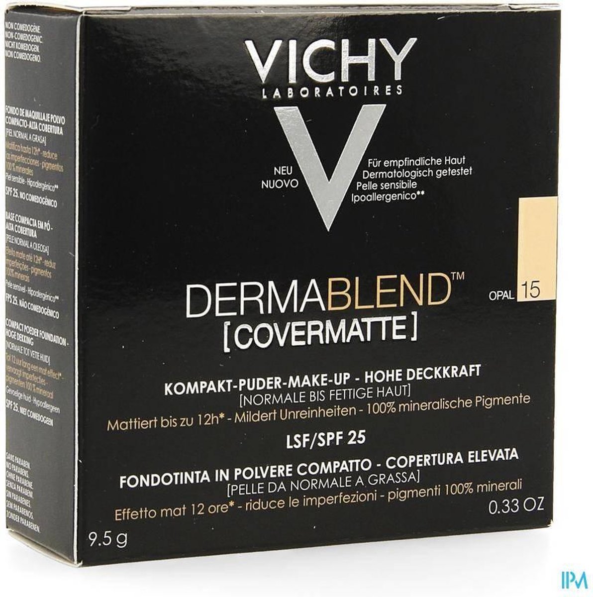 Vichy Dermablend Covermatte Powder Foundation 15 Opal