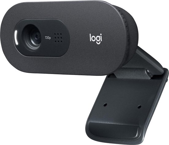 Logitech C505 HD Webcam - Zwart