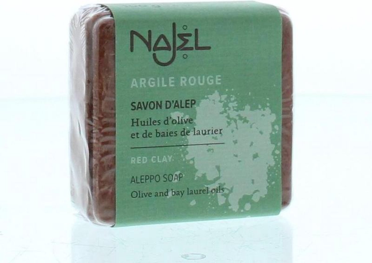 Najel Rode Klei Scrub 100g