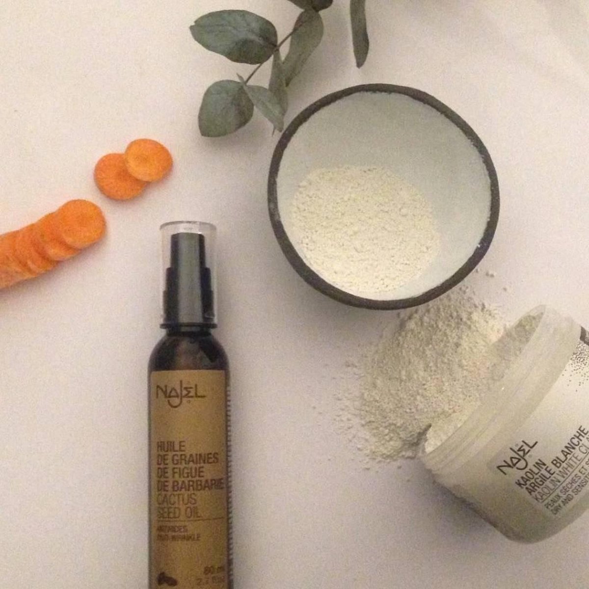 Najel te Klei Masker 90g - Wit