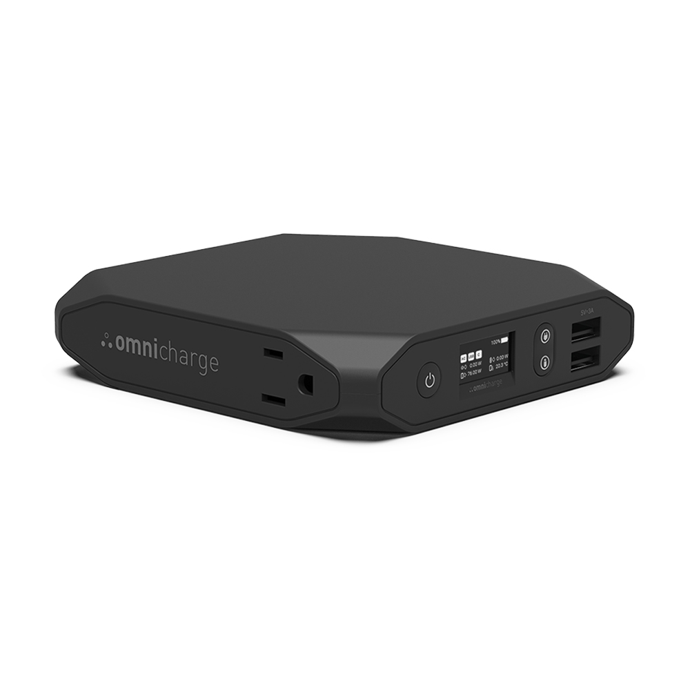 OmniCharge 20+ Draadloze Powerbank 20.000 mAh Power Delivery 3.0 + Quick Charge 3.0 - Zwart