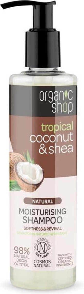 Organic Shop Shampoo Tropical Coconut en Shea 280ML