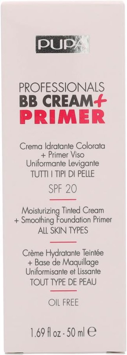 Pupa Milano Nude SPF 20 BB Cream 50ml