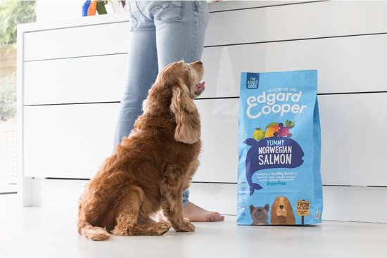 Edgard&Cooper Yummy Norwegian Salmon Adult Zalm&Rode Biet&Appel - Hondenvoer - 2.5 kg