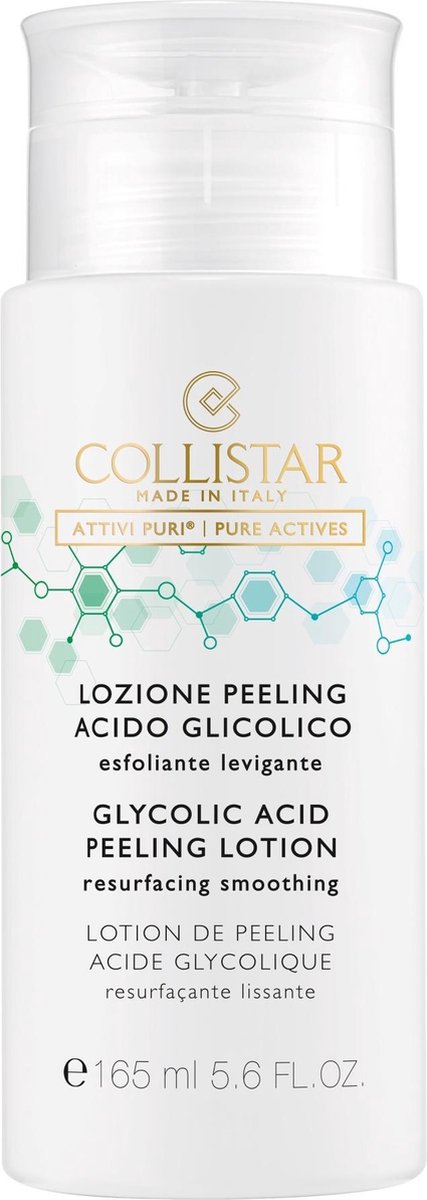Collistar Pure Actives Peeling Lotion Glycolic Acid Gezichtspeeling 165ml