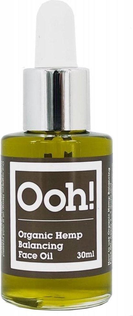 Ooh! Oils of Heaven Natural Organic Hemp Balancing Face Oil Gezichtsolie 30ml