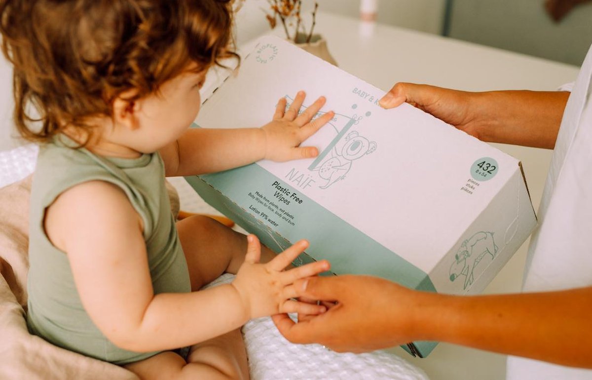 Naif Multipack Plasticvrije billendoekjes Babyverzorging