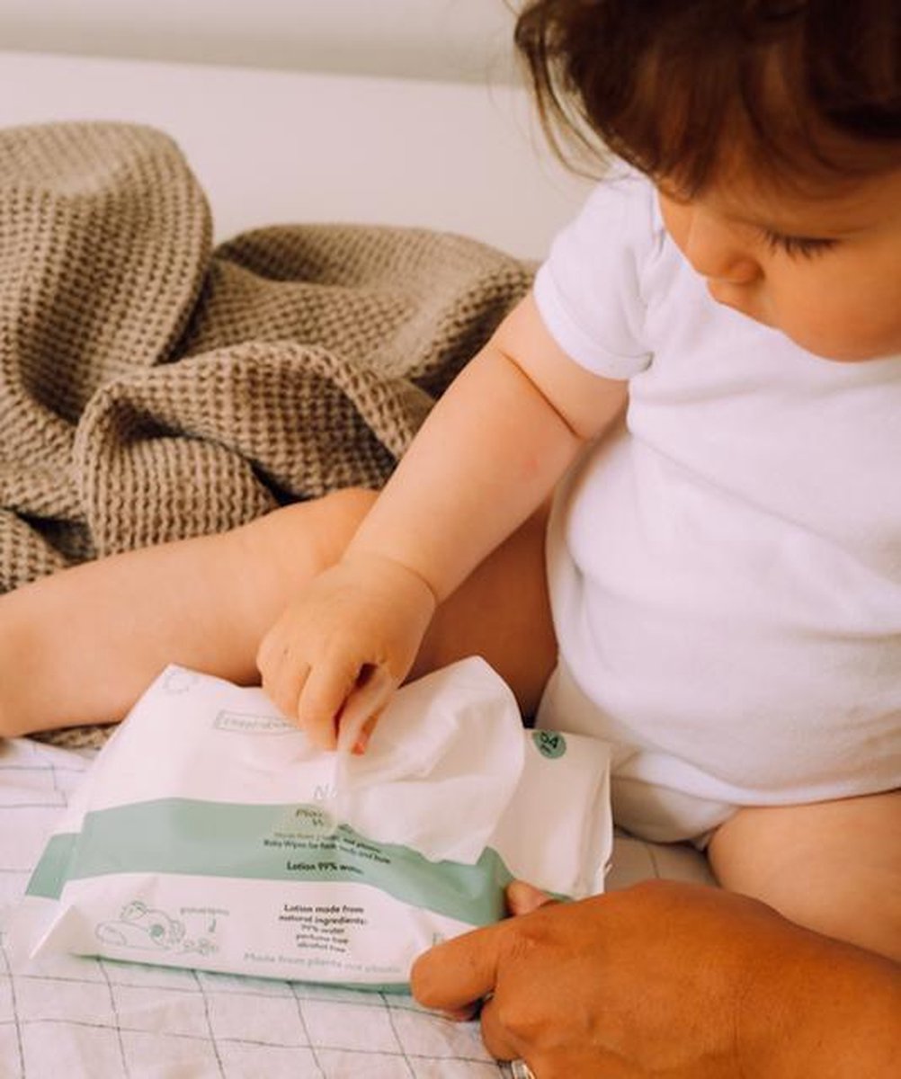 Naif Multipack Plasticvrije billendoekjes Babyverzorging