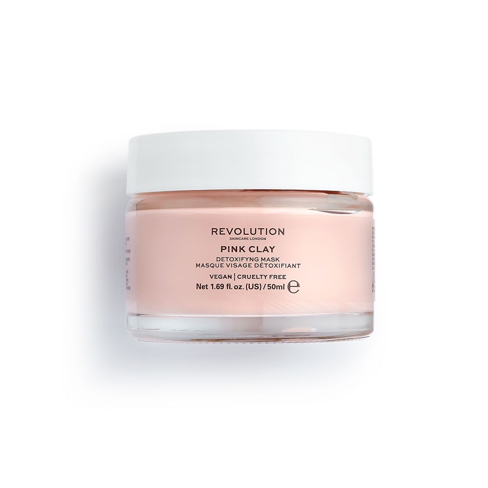Revolution Beauty Pink Clay Detoxifying Masker 50ml