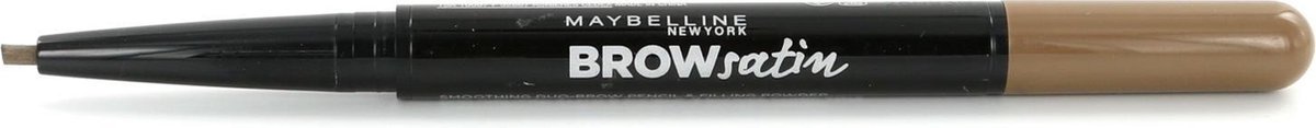 Maybelline 01 Dark Blond Brow Satin Duo Wenkbrauwpotlood 0.71 ml